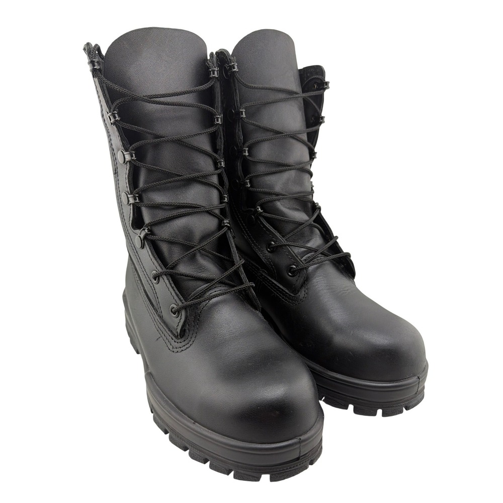 Bates Tactical Boots Mens 7.5 XW Black Excellent DuraShocks Vibram EH Safety Toe